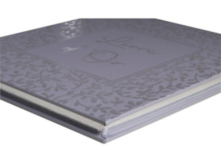 EXACOMPTA Livre d'Or AutentiK, 190 x 210 mm, bleu gris