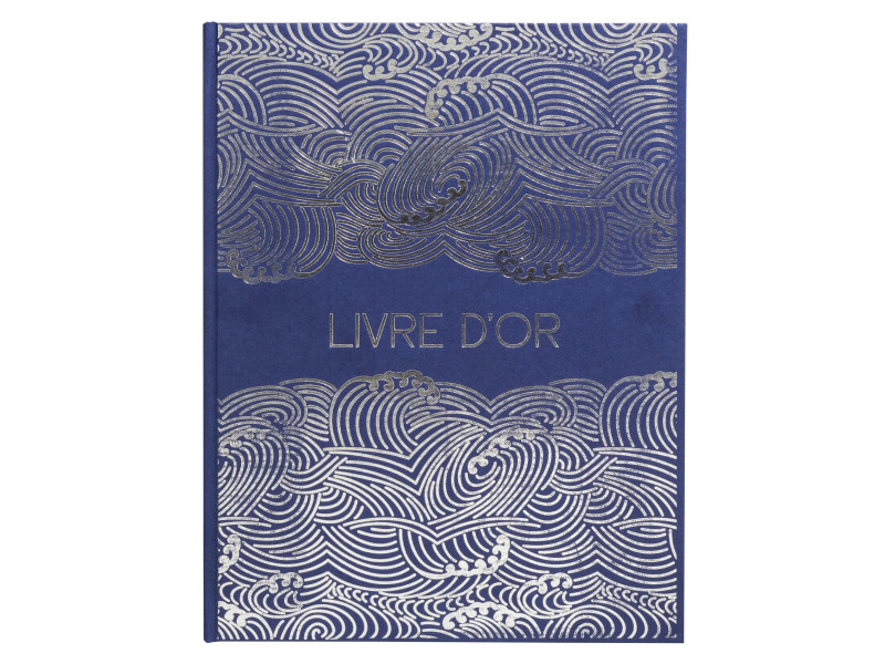 EXACOMPTA Livre d'Or Japan, 220 x 270 mm, bleu