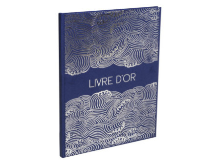 EXACOMPTA Livre d'Or Japan, 220 x 270 mm, bleu