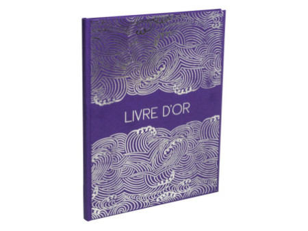 EXACOMPTA Livre d'Or Japan, 220 x 270 mm, violet