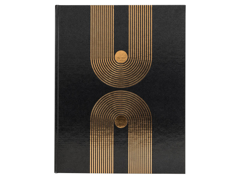 EXACOMPTA Livre d'Or Graphik, 220 x 270 mm, noir