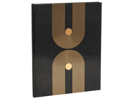 EXACOMPTA Livre d'Or Graphik, 220 x 270 mm, noir