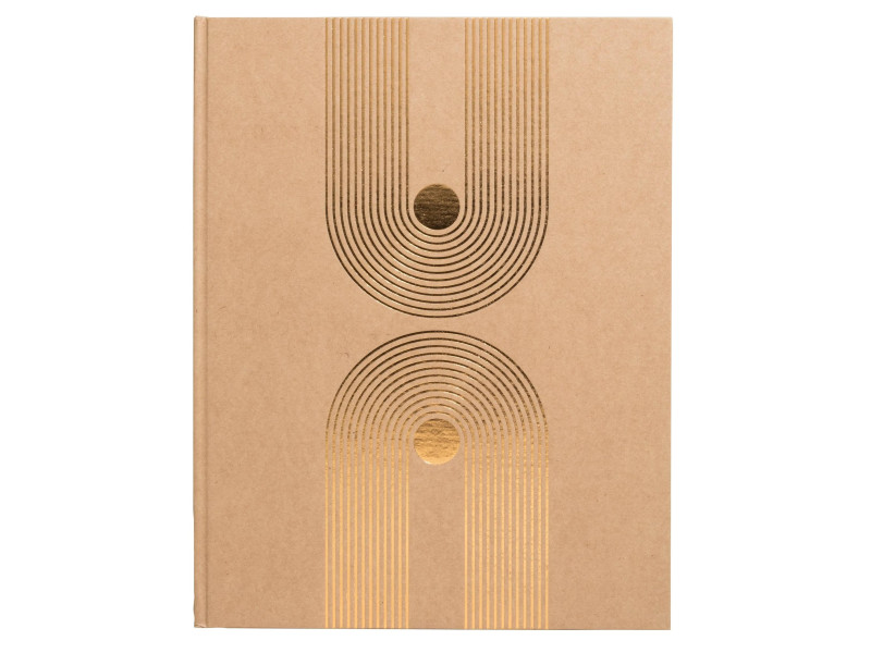 EXACOMPTA Livre d'Or Graphik, 220 x 270 mm, kraft