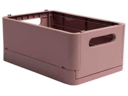 EXACOMPTA Boîte de rangement Smart Case Midi, vieux rose