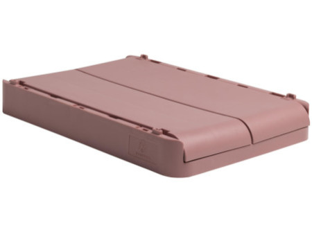 EXACOMPTA Boîte de rangement Smart Case Midi, vieux rose