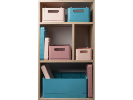 EXACOMPTA Boîte de rangement Smart Case Midi, vieux rose