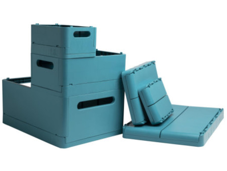 EXACOMPTA Boîte de rangement Smart Case Maxi, bleu pacifique