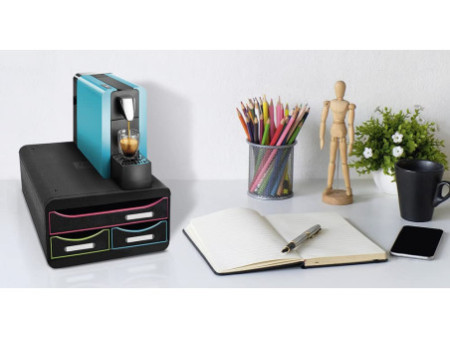 EXACOMPTA Module de classement SMALL-BOX, noir/arlequin