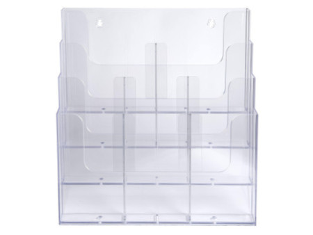 EXACOMPTA Distributeur de prospectus de table, multiformat