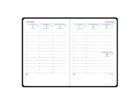 EXACOMPTA Recharge pour agenda de poche 'Horizons 13', 2026