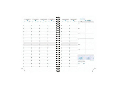 EXACOMPTA Agenda de bureau HORIZONS 20S Visuel 2026, assorti
