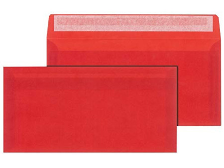 MAILmedia Enveloppe DL, satin transparent, adhésive