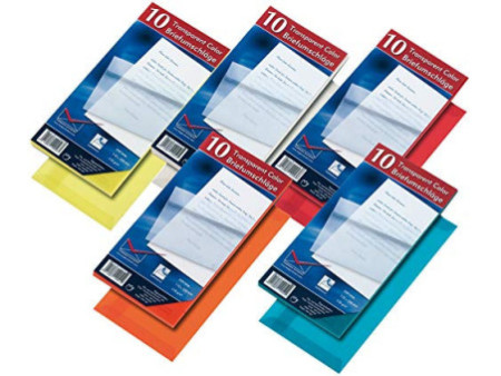 MAILmedia Enveloppe DL, satin transparent, adhésive