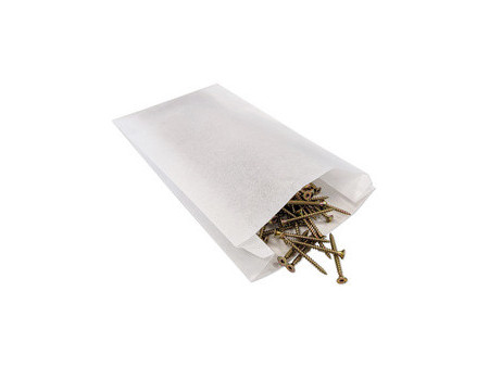 MAILmedia Sachet à soufflet, 200 x 70 x 360 mm, blanc