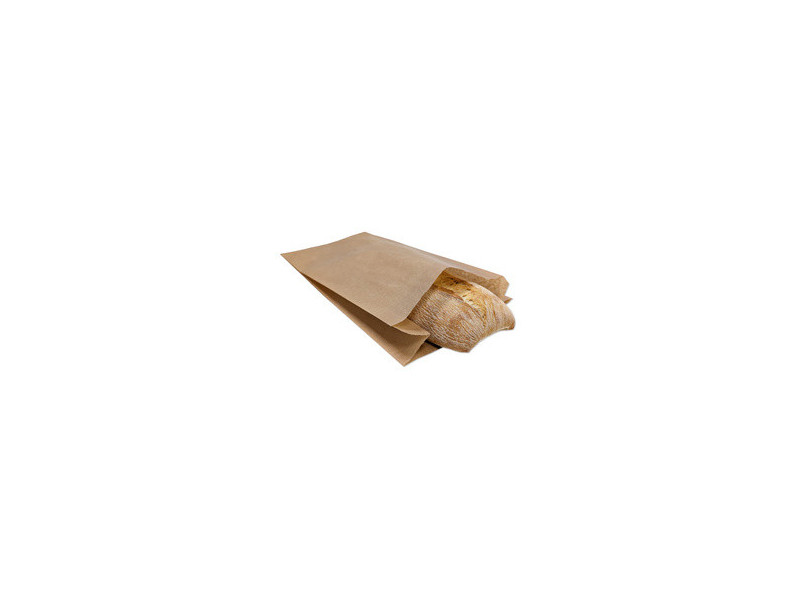 MAILmedia Sachet à soufflet, 200 x 80 x 400 mm, marron