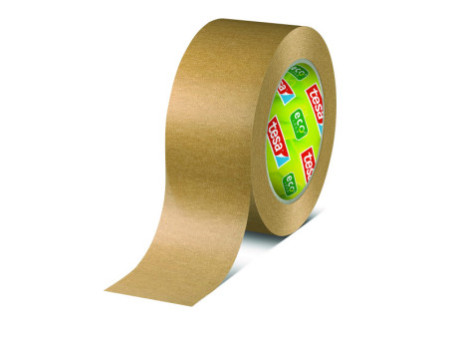 tesapack Ruban adhésif d'emballage PAPER ecoLogo, 50mm x 50m
