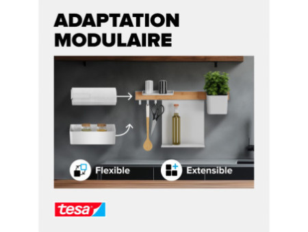 tesa KITCHEN Boîte de rangement, blanc
