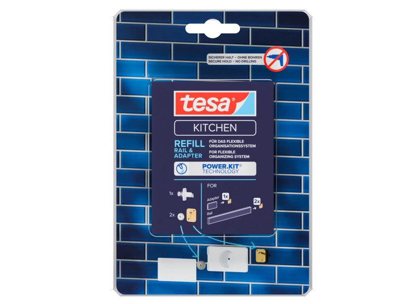 tesa KITCHEN Recharge Power-Kit pour adaptateur mural
