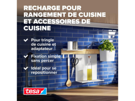 tesa KITCHEN Recharge Power-Kit pour adaptateur mural