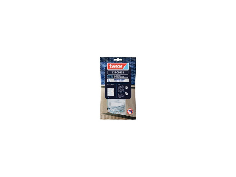 tesa KITCHEN Languettes adhésives Powerstrips pour tiroirs