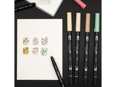 Tombow Feutre fin MONO drawing pen, largeur de tracé 005