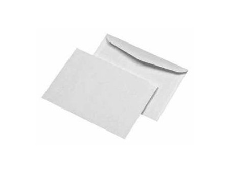 MAILmedia enveloppes Offset, B6, sans fenêtre, gommé, blanc