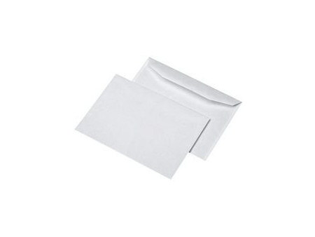 MAILmedia enveloppes C5 gommées, sans fenêtre, blanc