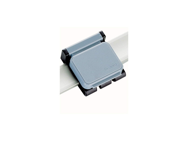 MAUL Clip magnétique, pour système de porte-plans, gris