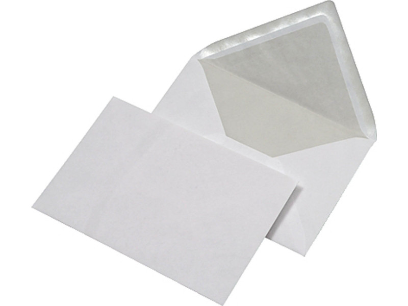 MAILmedia enveloppe Offset, avec doublure en soie, blanc