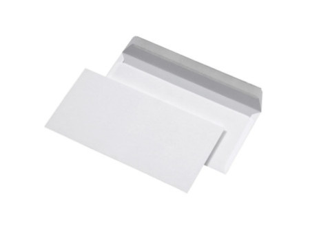 MAILmedia enveloppes DL auto-adhésives, sans fenêtre,