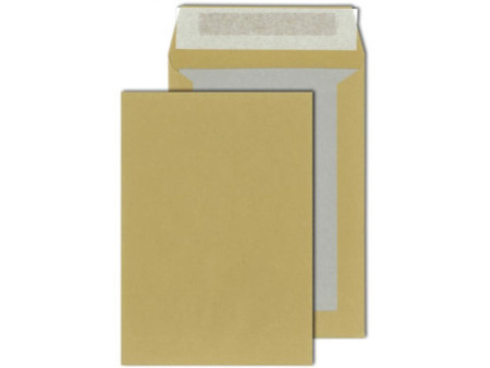 MAILmedia Pochettes avec dos en carton C5, sans fenêtre,