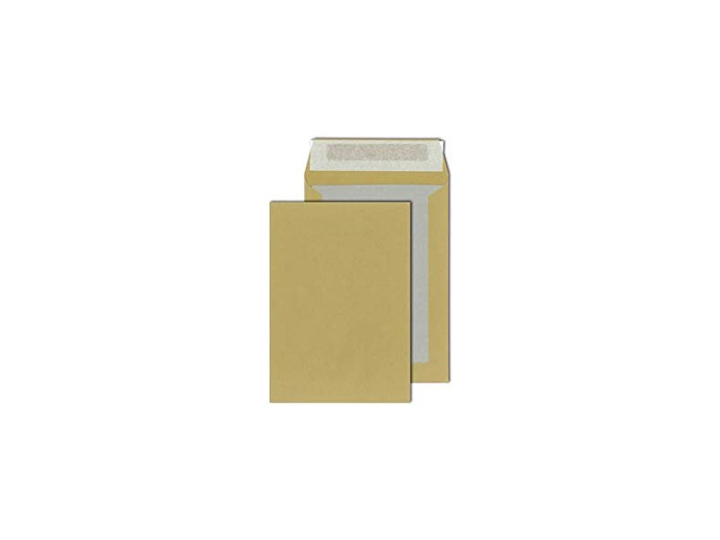 MAILmedia Pochettes avec dos en carton C5, sans fenêtre,