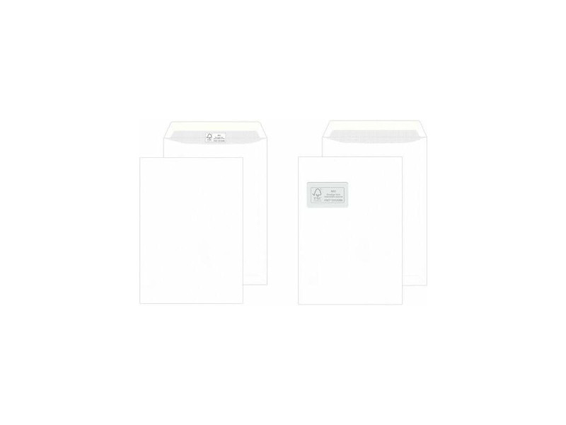 MAILmedia Pochette d'expédition offset blanc, B4, sans