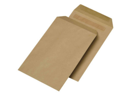 MAILmedia Pochette d'expédition, C5, kraft marron