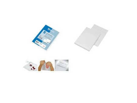 SECURITEX Pochette d'expédition à soufflet, C4, blanc