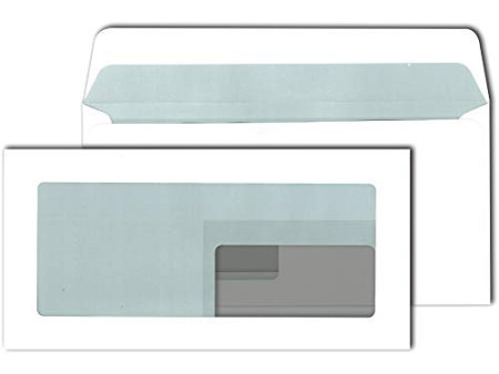 MAILmedia enveloppe à fenêtre de vue,C6/5, 114 x 229 mm