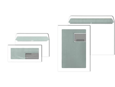MAILmedia enveloppe à fenêtre de vue, C6/5, 114 x 229 mm