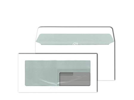 MAILmedia enveloppe à fenêtre de vue, C6/5, 114 x 229 mm
