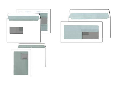 MAILmedia enveloppe avec fenêtre de vue, C4, 229 x 324 mm