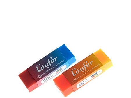 Läufer Gomme en plastique PLAST COLOR, en présentoir de 20
