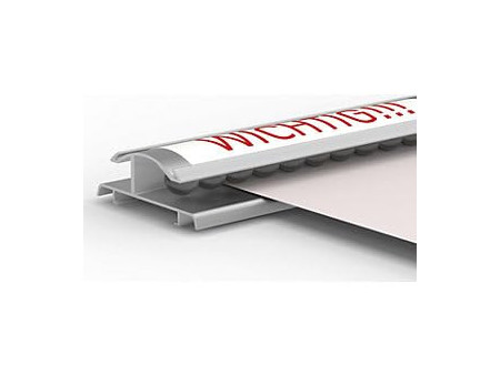 MAUL Barre d'affichage Ballfix, aluminium, longueur: 1.000mm