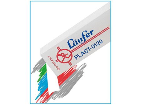 Läufer Gomme en plastique PLAST-0120, carte blister de 2