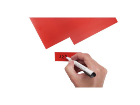 MAUL Plaquette magnétique, (L)200 x (H)300 mm, rouge