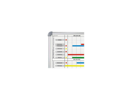 MAUL Tableau de planing mensuel/annuel,(L)900x(P)600mm