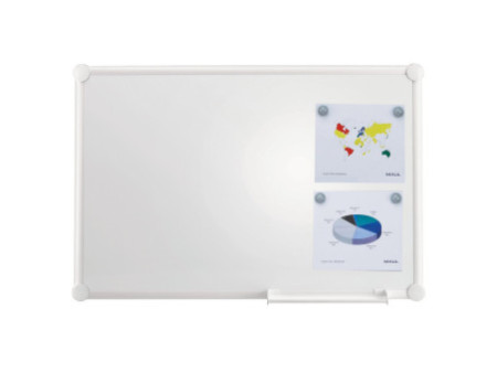 MAUL Tableau mural Blanc 2000 'white', (L)900 x (H)600 mm