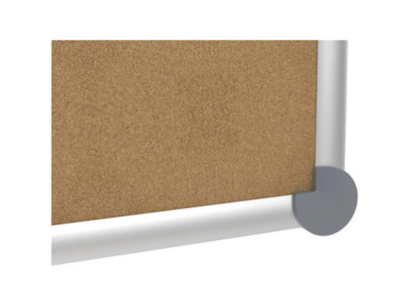 MAUL Tableau de liège 2000, (L)900 x (H)1.800 mm, gris