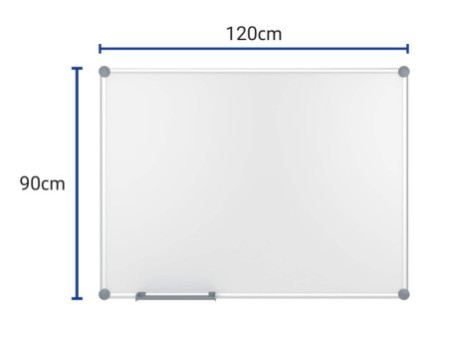 MAUL Tableau mural blanc 2000 MAULpro, (L)1.200 x (H)900 mm