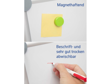 MAUL Tableau mural blanc 2000 MAULpro, (L)1.800 x (H)900 mm