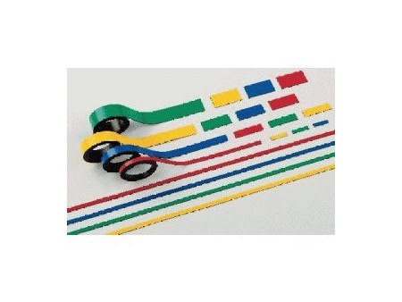 MAUL Bandes magnétiques, (l)5 mm x (L)1.000 mm, jaune