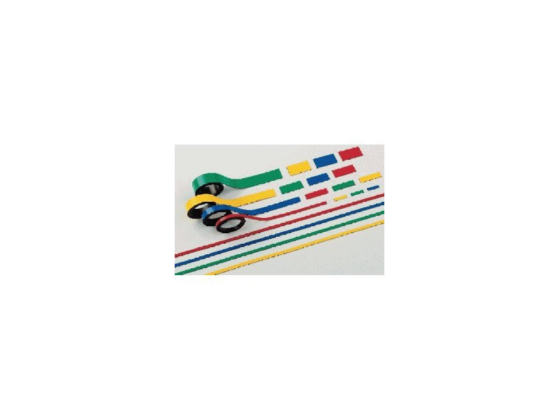 MAUL Bandes magnétiques, (l)5 mm x (L)1.000 mm, vert
